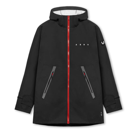 0678. Hipora® AQUAzip® Tech Parka Black | ASRV sale