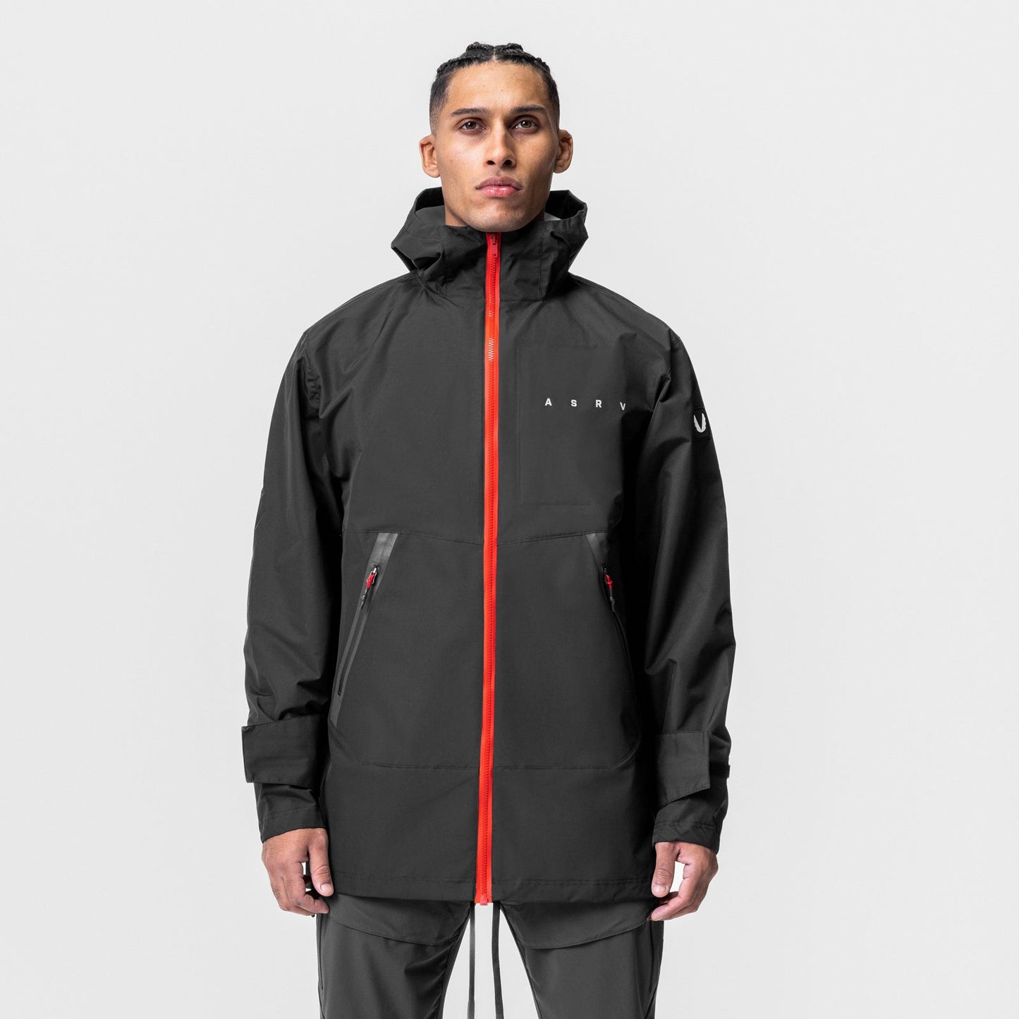 0678. Hipora® AQUAzip® Tech Parka Black | ASRV sale