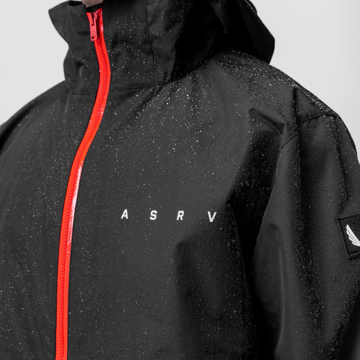 0678. Hipora® AQUAzip® Tech Parka Black | ASRV sale