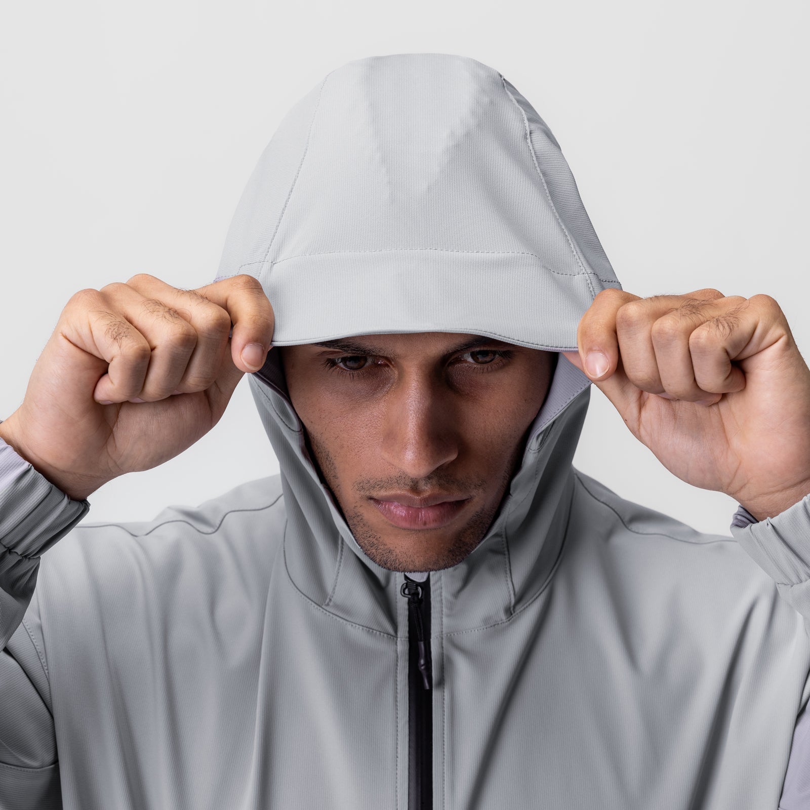 0717. Weather-Ready Anorak Jacket Slate Grey "Patch" | ASRV discount