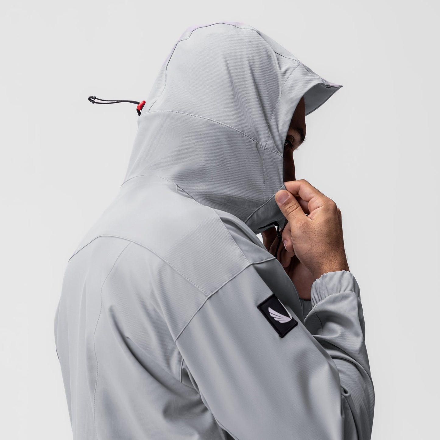 0717. Weather-Ready Anorak Jacket Slate Grey "Patch" | ASRV discount