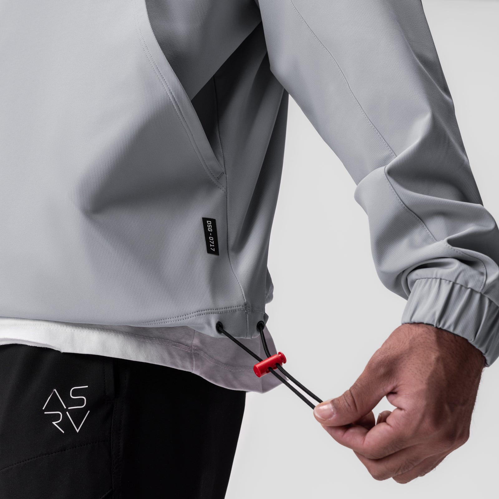 0717. Weather-Ready Anorak Jacket Slate Grey "Patch" | ASRV discount