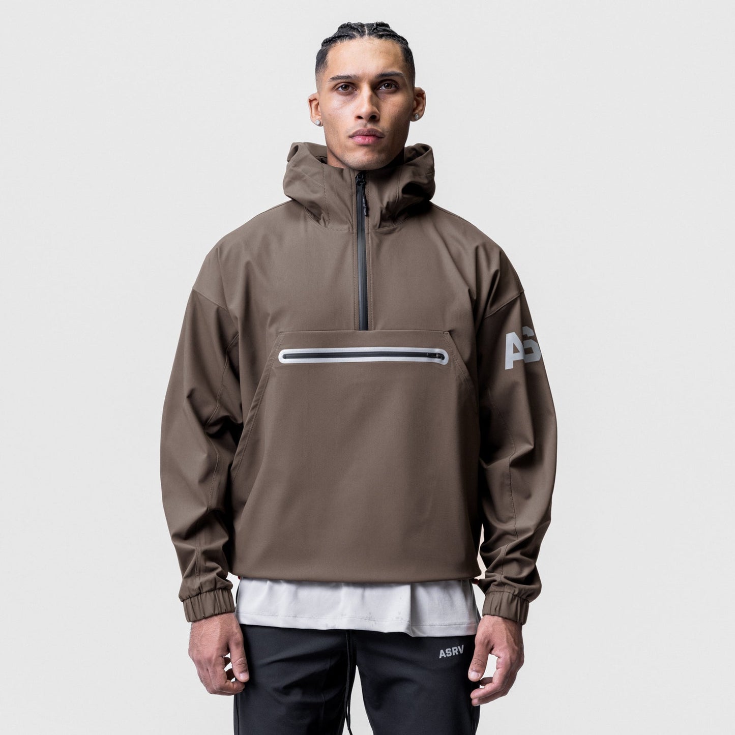 0717. Weather-Ready Anorak Jacket Deep Taupe | ASRV Discount