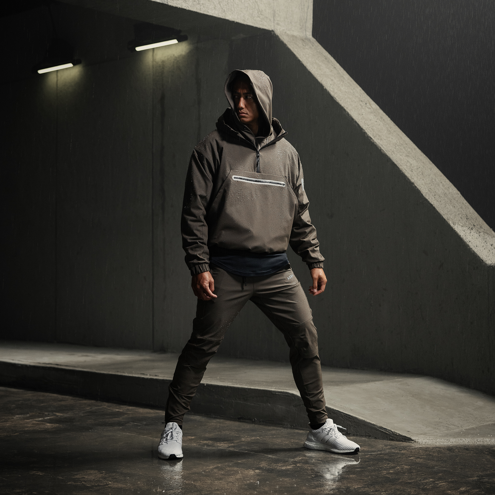 0717. Weather-Ready Anorak Jacket Deep Taupe | ASRV Discount