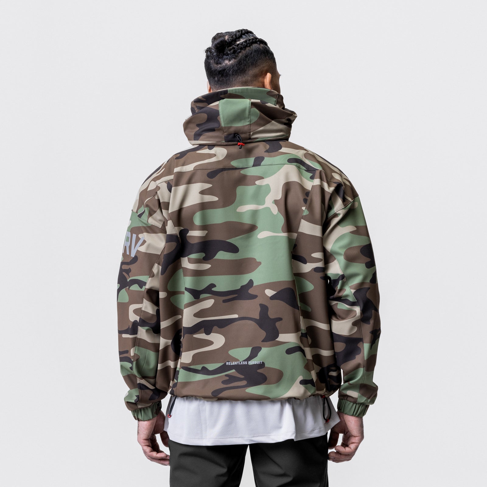0717. Weather-Ready Anorak Jacket Woodland Camo | ASRV US