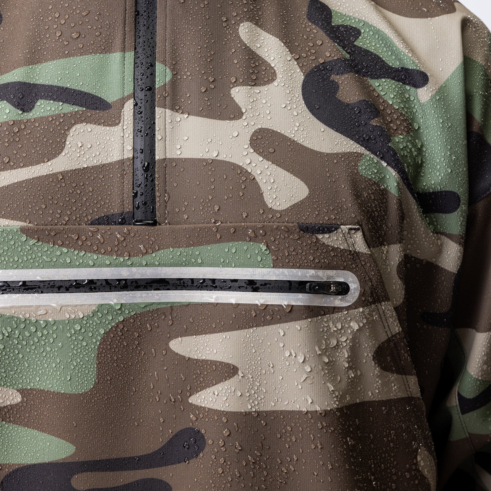 0717. Weather-Ready Anorak Jacket Woodland Camo | ASRV US