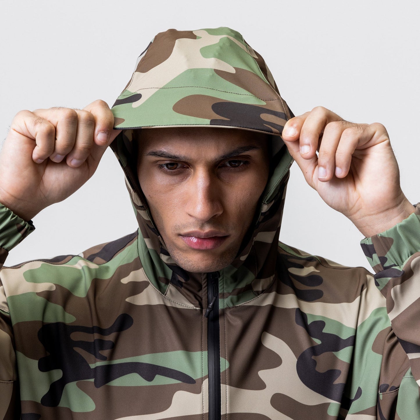 0717. Weather-Ready Anorak Jacket Woodland Camo | ASRV US