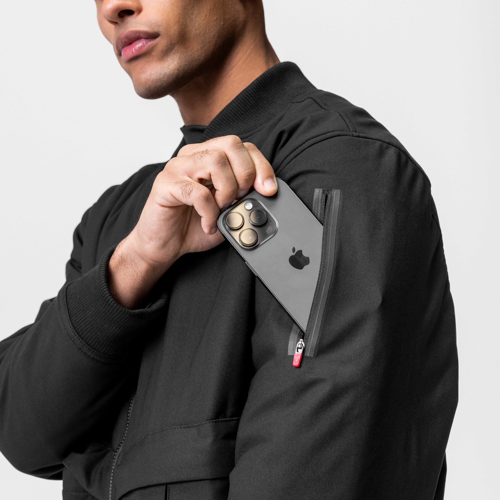 0677. Kinterra™ Weatherproof Bomber Jacket Black | ASRV sale