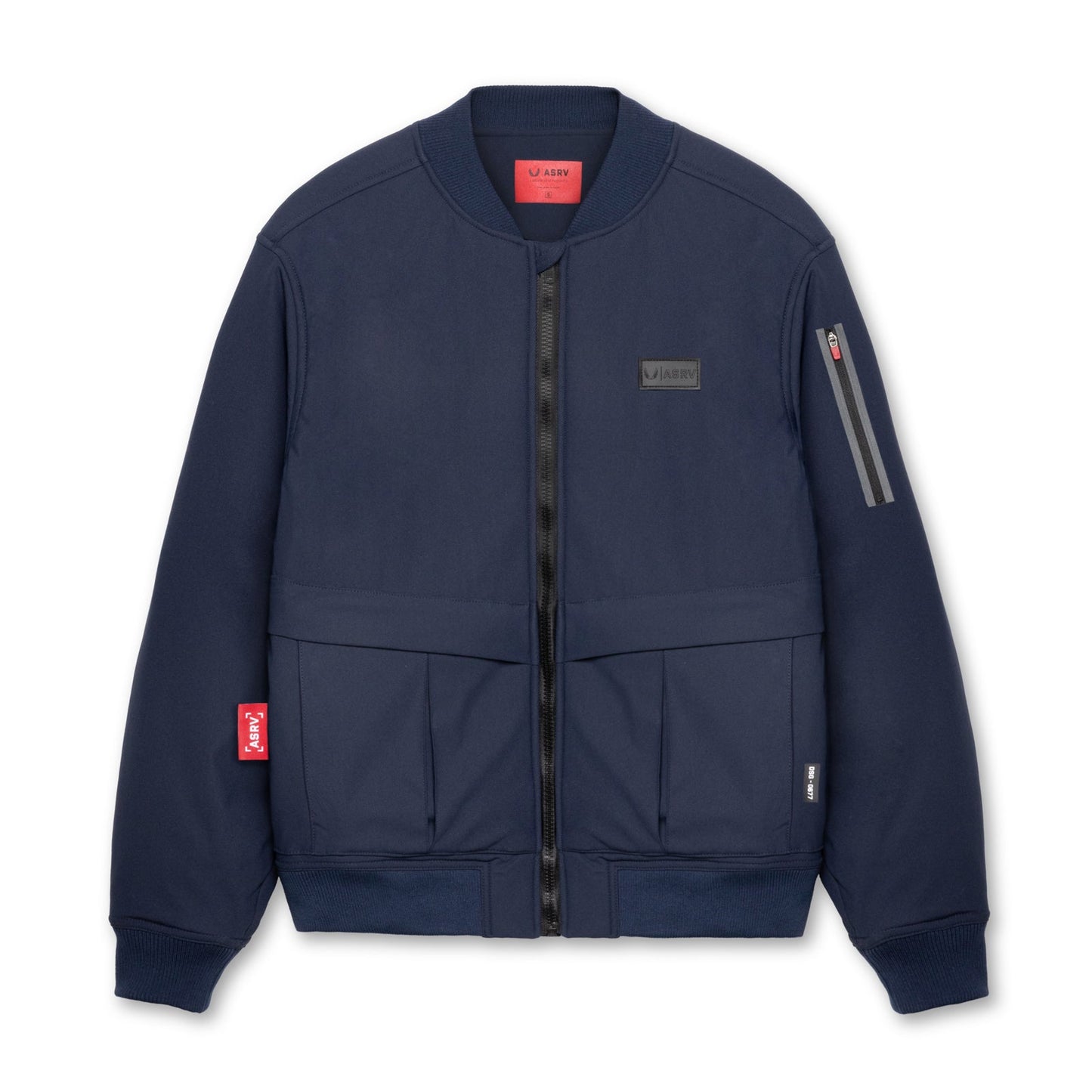 0677. Kinterra™ Weatherproof Bomber Jacket Navy | ASRV on sale