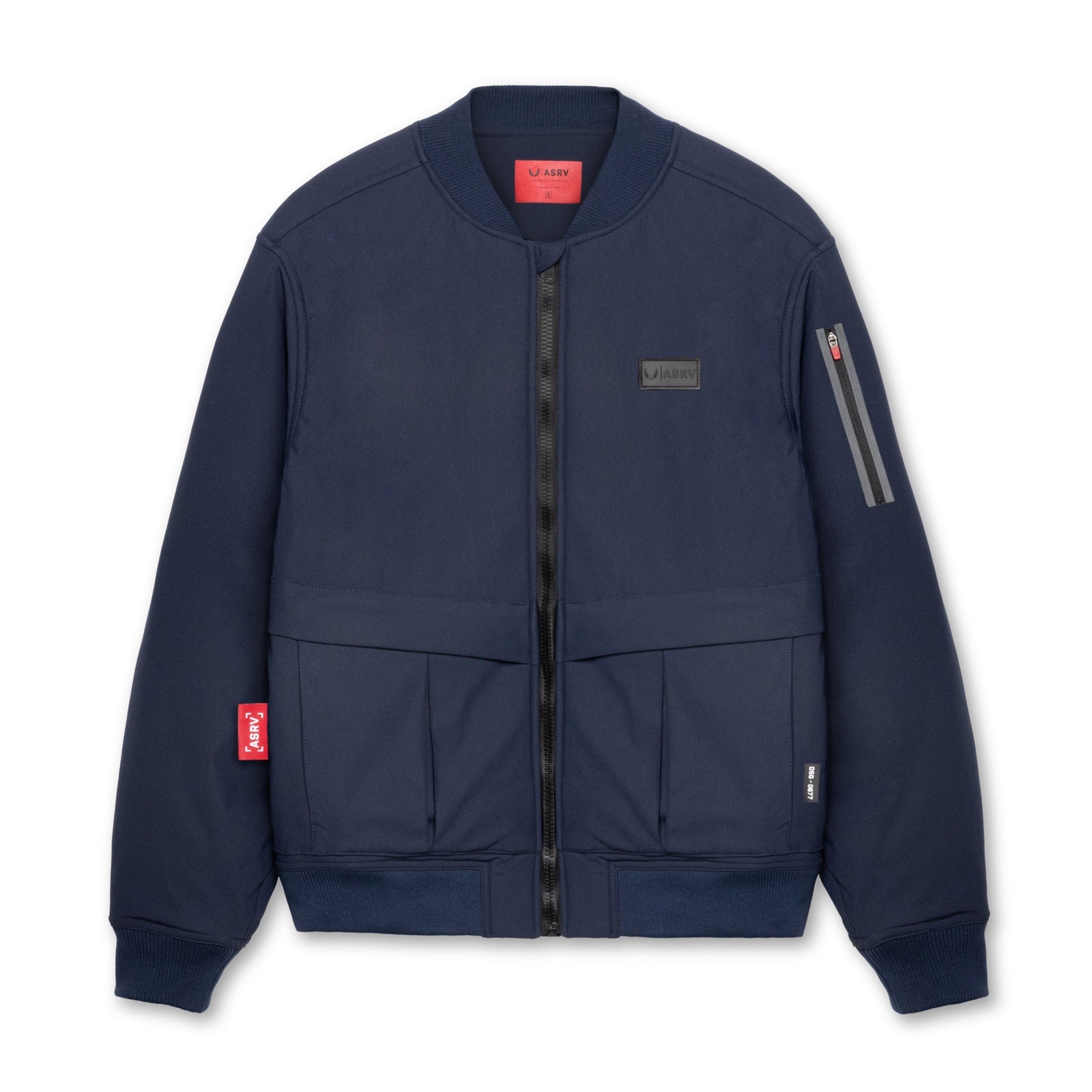 0677. Kinterra™ Weatherproof Bomber Jacket Navy | ASRV on sale