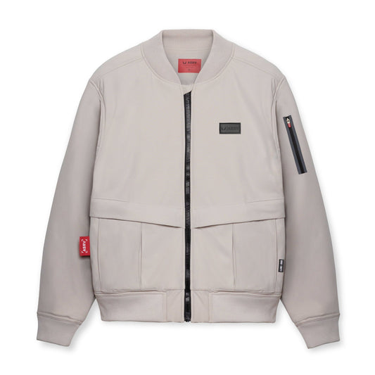 0677. Kinterra™ Weatherproof Bomber Jacket Chai | ASRV for sale
