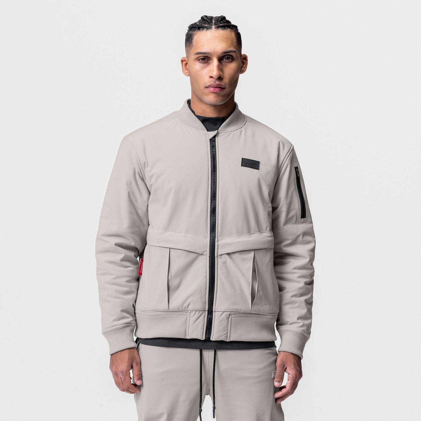 0677. Kinterra™ Weatherproof Bomber Jacket Chai | ASRV for sale