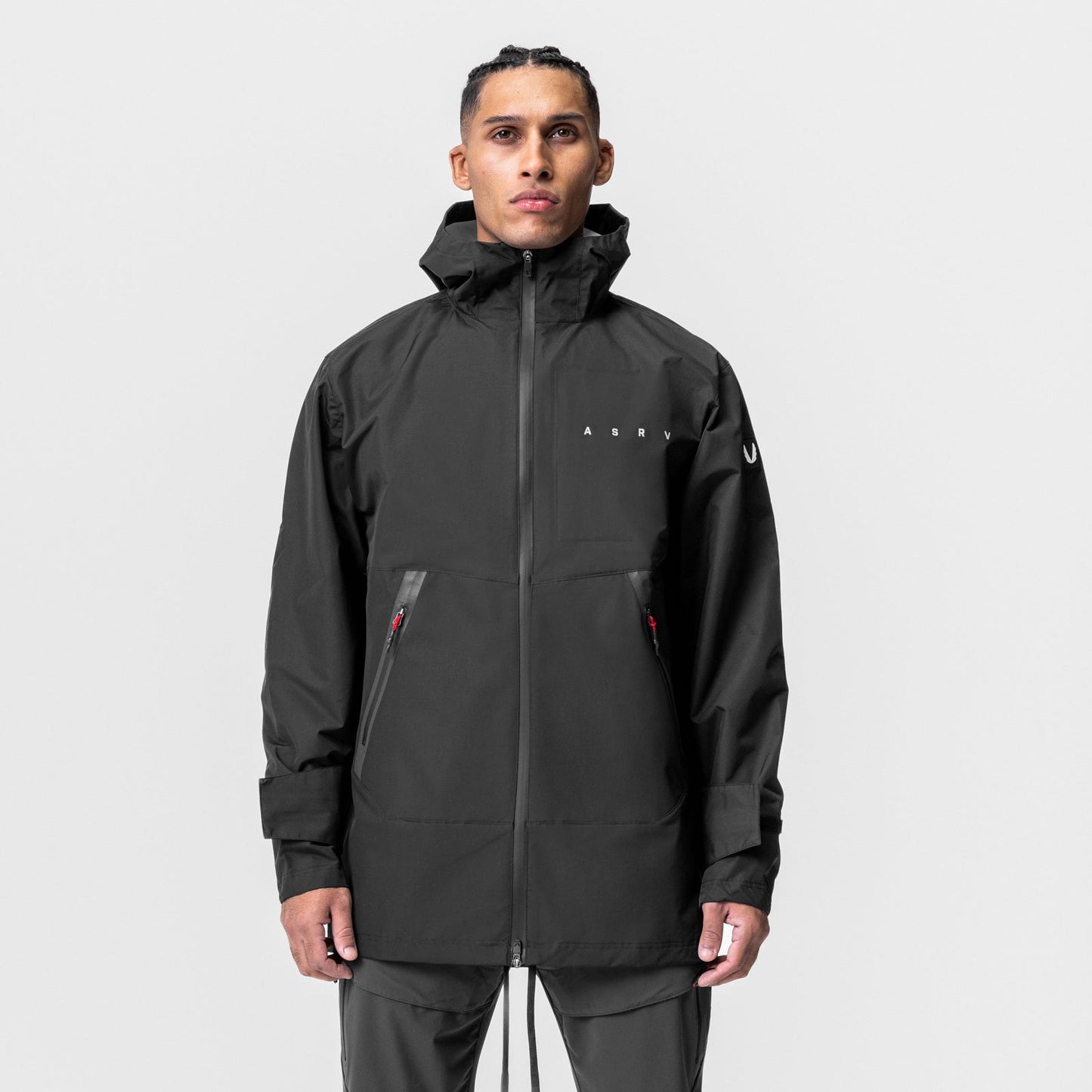 0678. Hipora® Tech Parka Black | ASRV discount