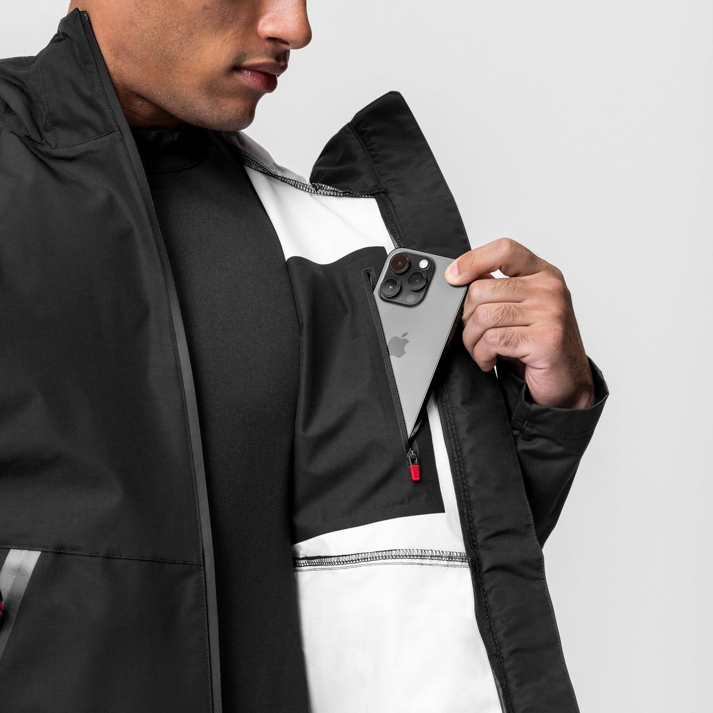0678. Hipora® Tech Parka Black | ASRV discount