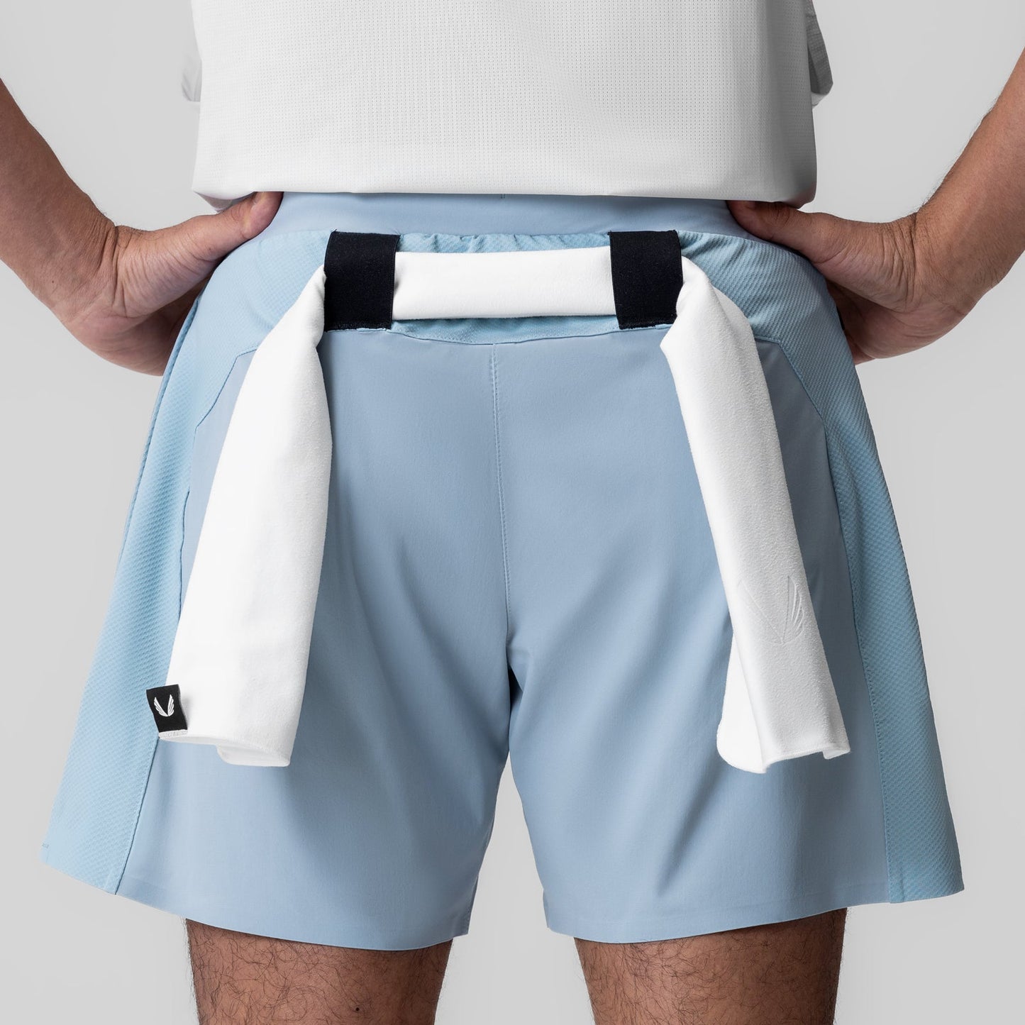 1064. Tetra-Lite® 6" Bonded Training Short Light Sky | ASRV US