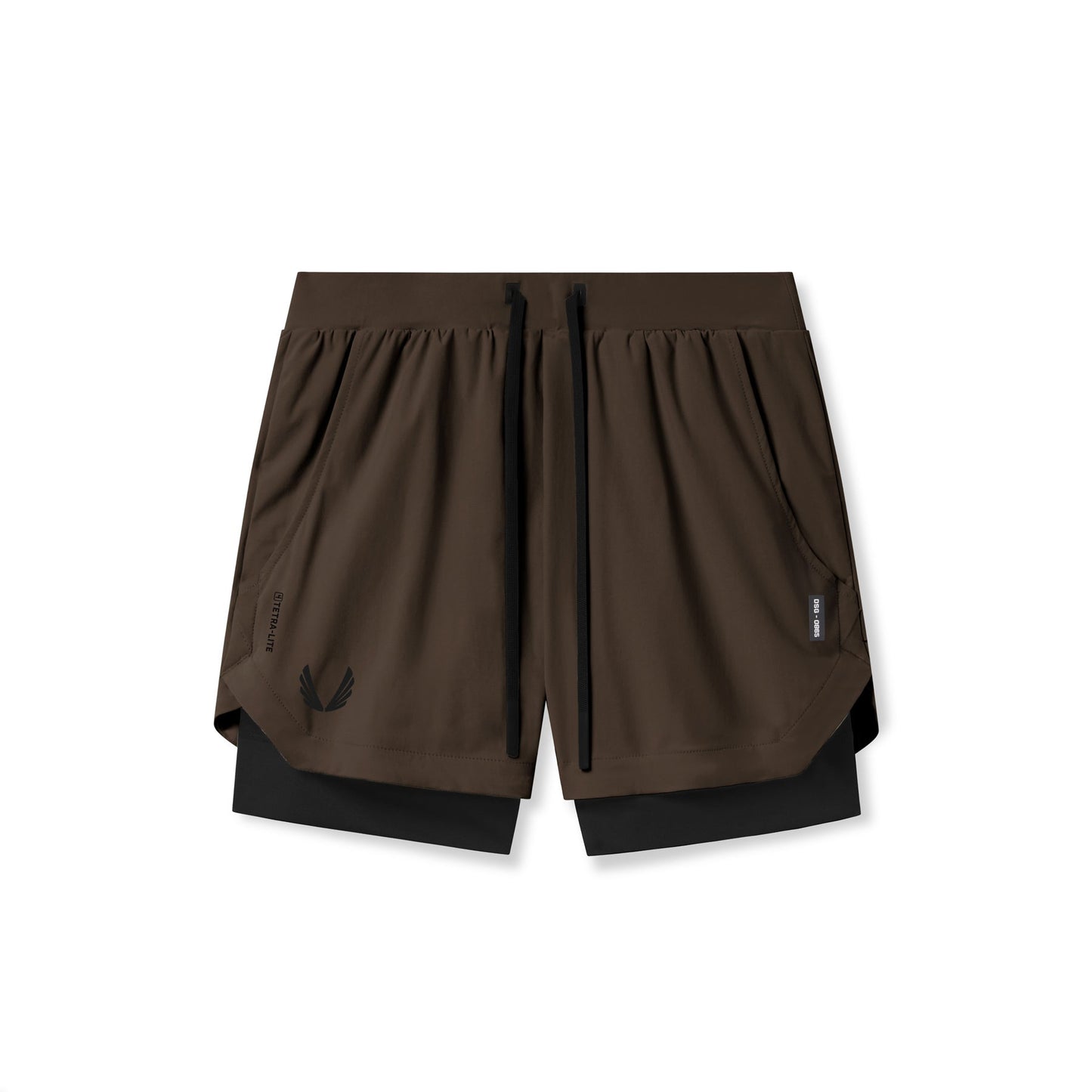 0865. Tetra-Lite® 5" Liner Short Dark Earth "Wings"/Black | ASRV for sale