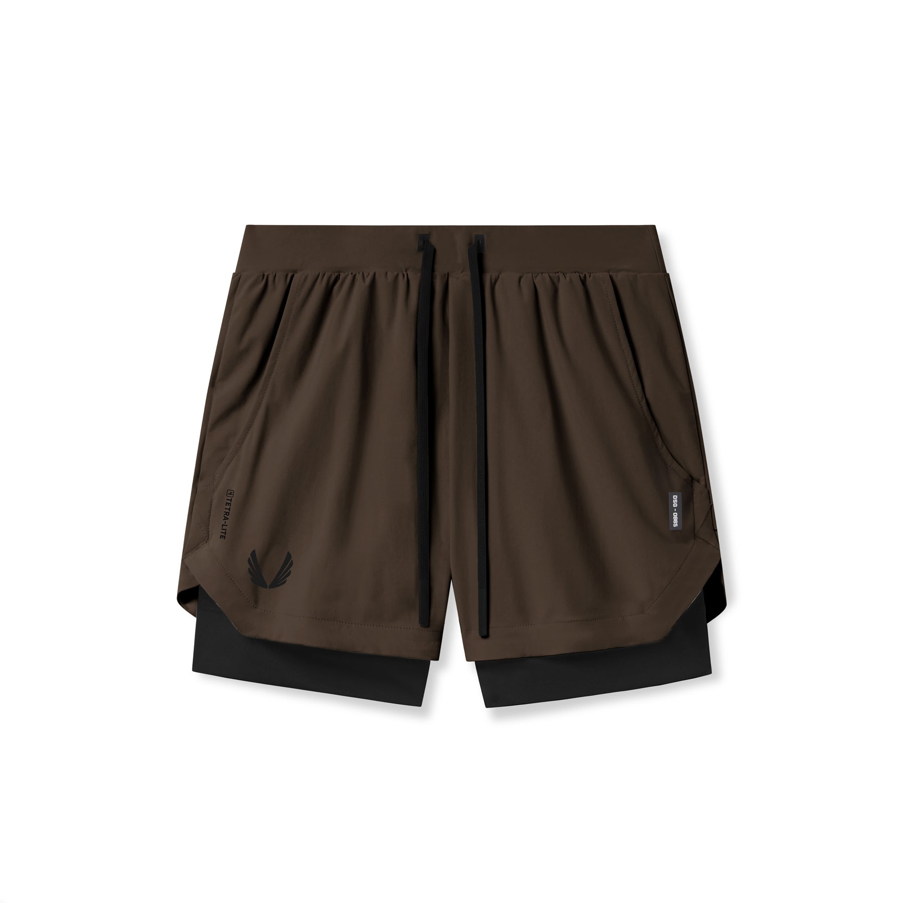 0865. Tetra-Lite® 5" Liner Short Dark Earth "Wings"/Black | ASRV for sale