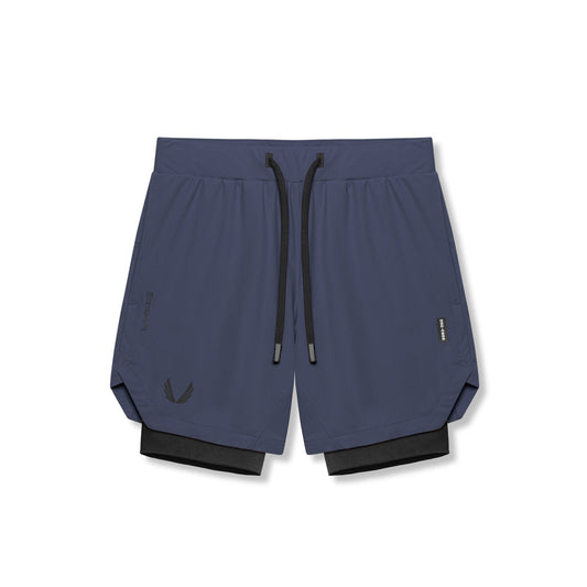 0866. Tetra-Lite® 7" Liner Short Navy "Wings"/Black | ASRV Online