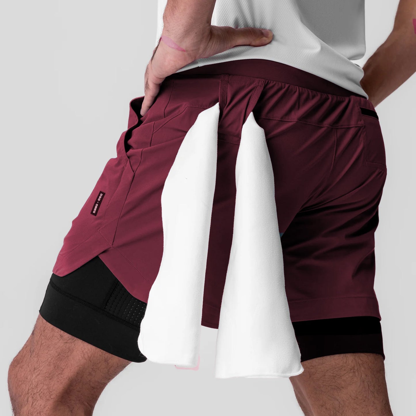 0865. Tetra-Lite® 5" Liner Short Crimson "Wings"/Black | ASRV Discount