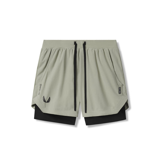 0865. Tetra-Lite® 5" Liner Short Sage "Wings"/Black | ASRV US
