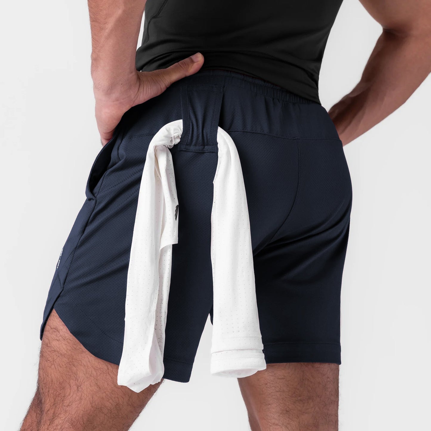0994. AeroSilver® 7" Linerless Short Navy | ASRV discount