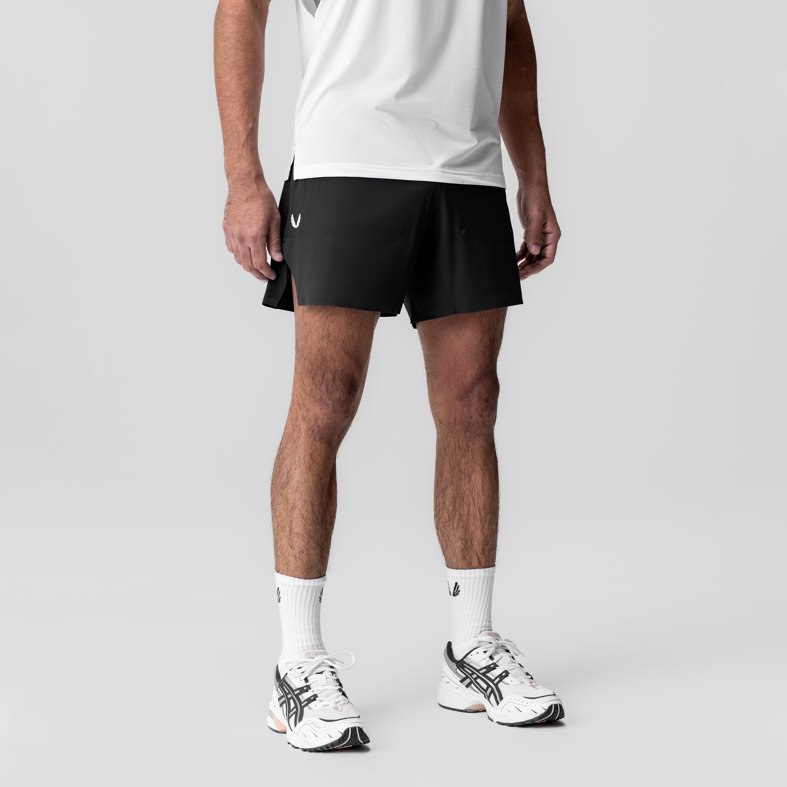 1064. Tetra-Lite® 6" Bonded Training Short Black | ASRV Discount