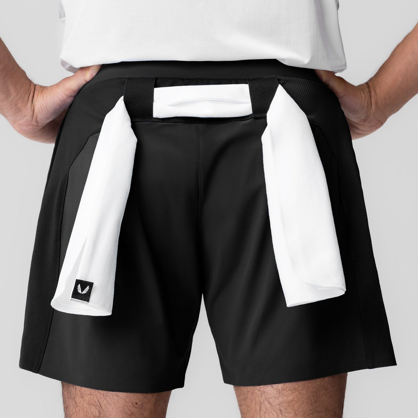 1064. Tetra-Lite® 6" Bonded Training Short Black | ASRV Discount