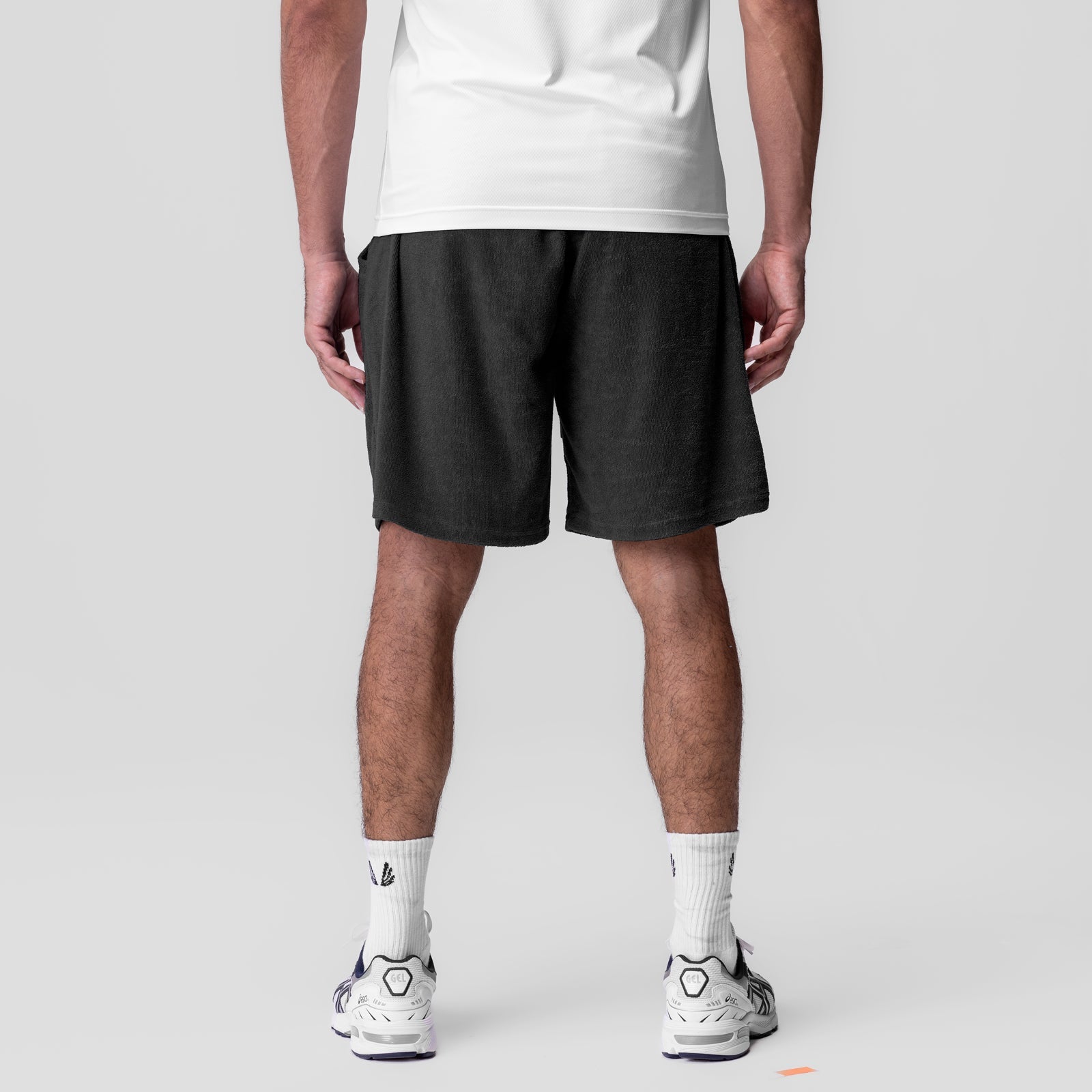 1094. Towel Terry Relaxed Short Black | ASRV sale