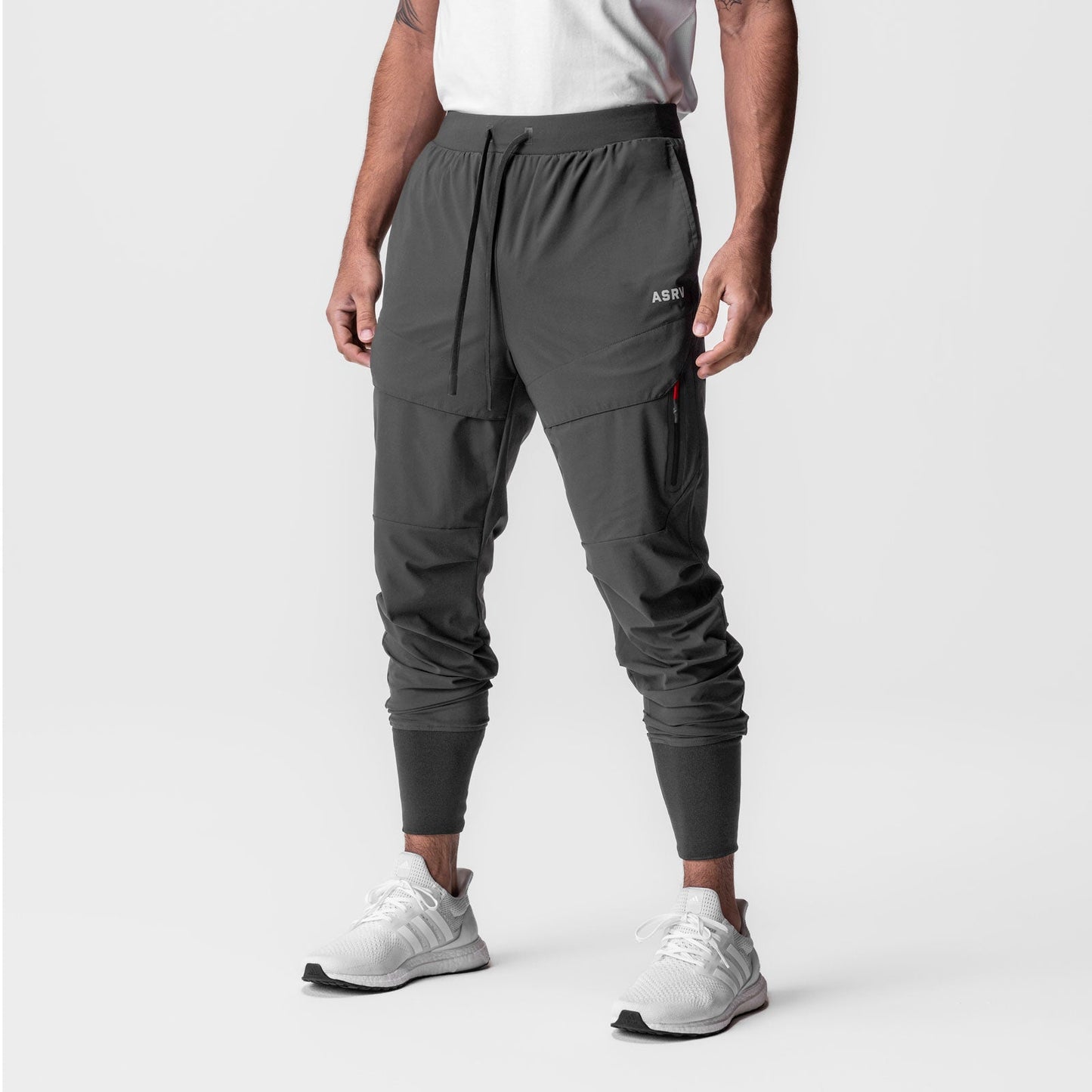 0690. Tetra-Lite® Tech High Rib Jogger Space Grey | ASRV Online