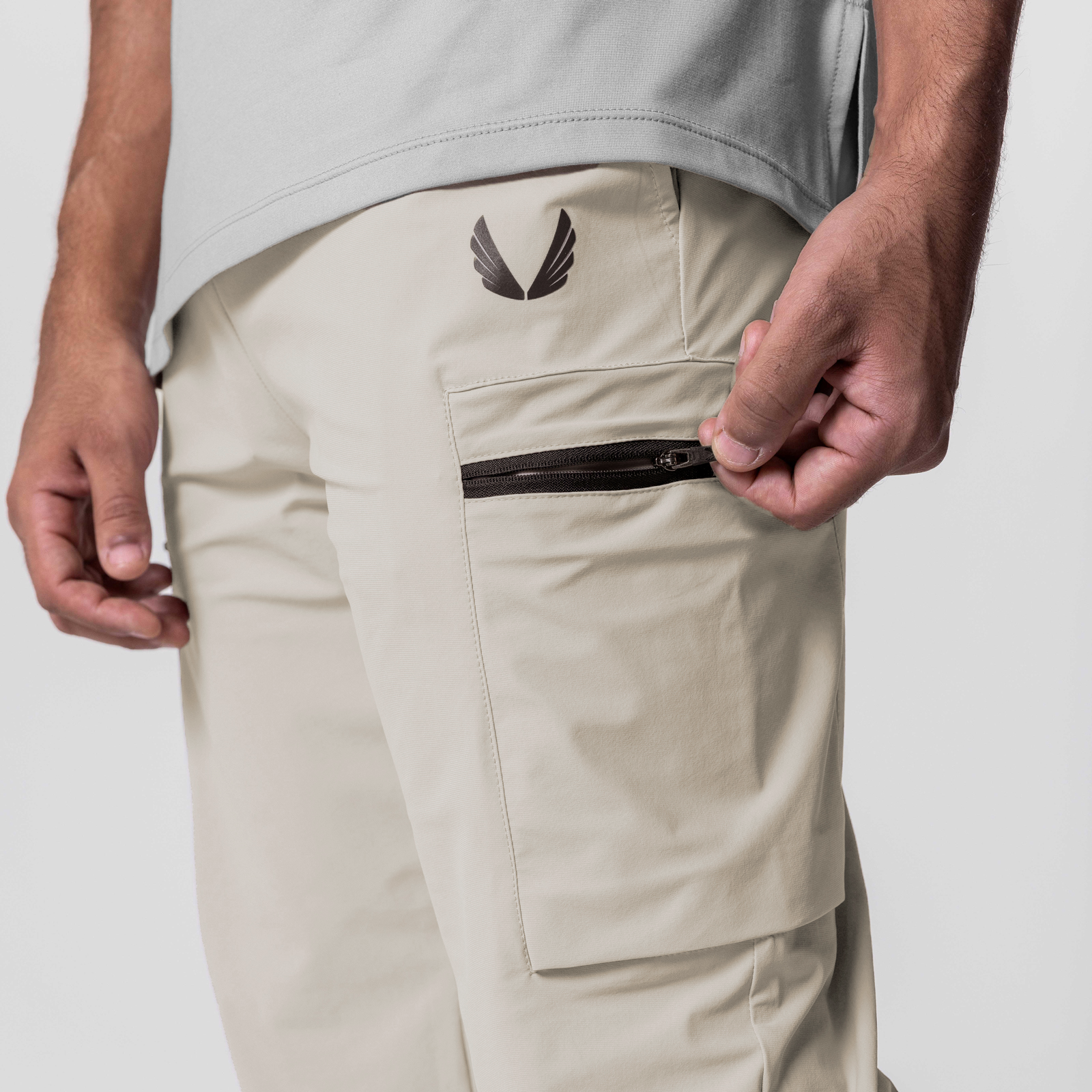 0656. Tetra-Lite® Standard Zip Jogger Sand Smoke | ASRV US