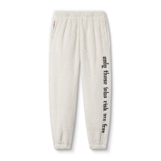 0692. Sherpa Recovery Sweats Ivory Cream/Black | ASRV Online