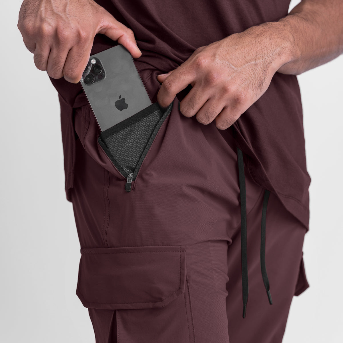 0437. Tetra-Lite® Cargo High Rib Jogger Faded Plum | ASRV near me