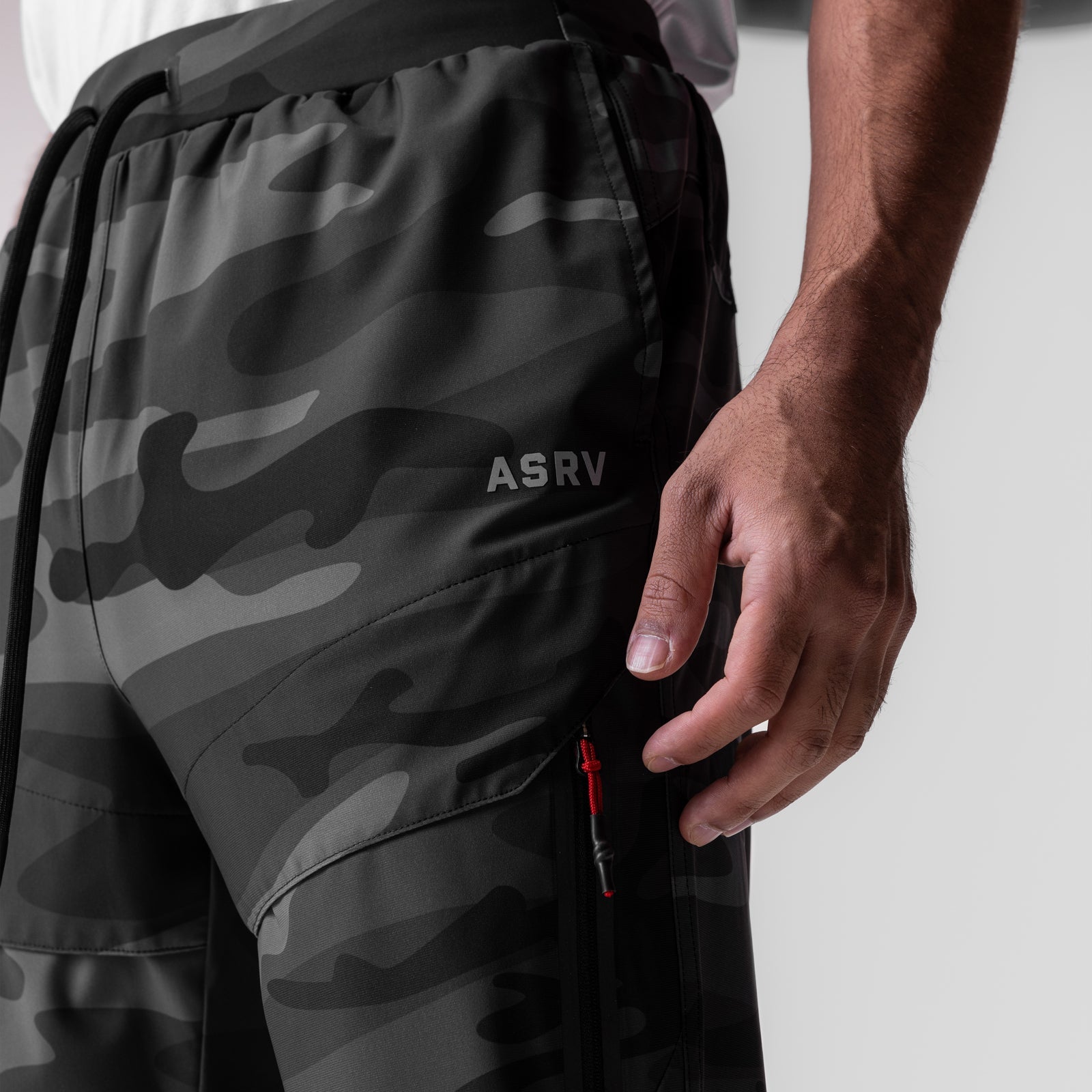 0690. Tetra-Lite® Tech High Rib Jogger Black Camo | ASRV Online