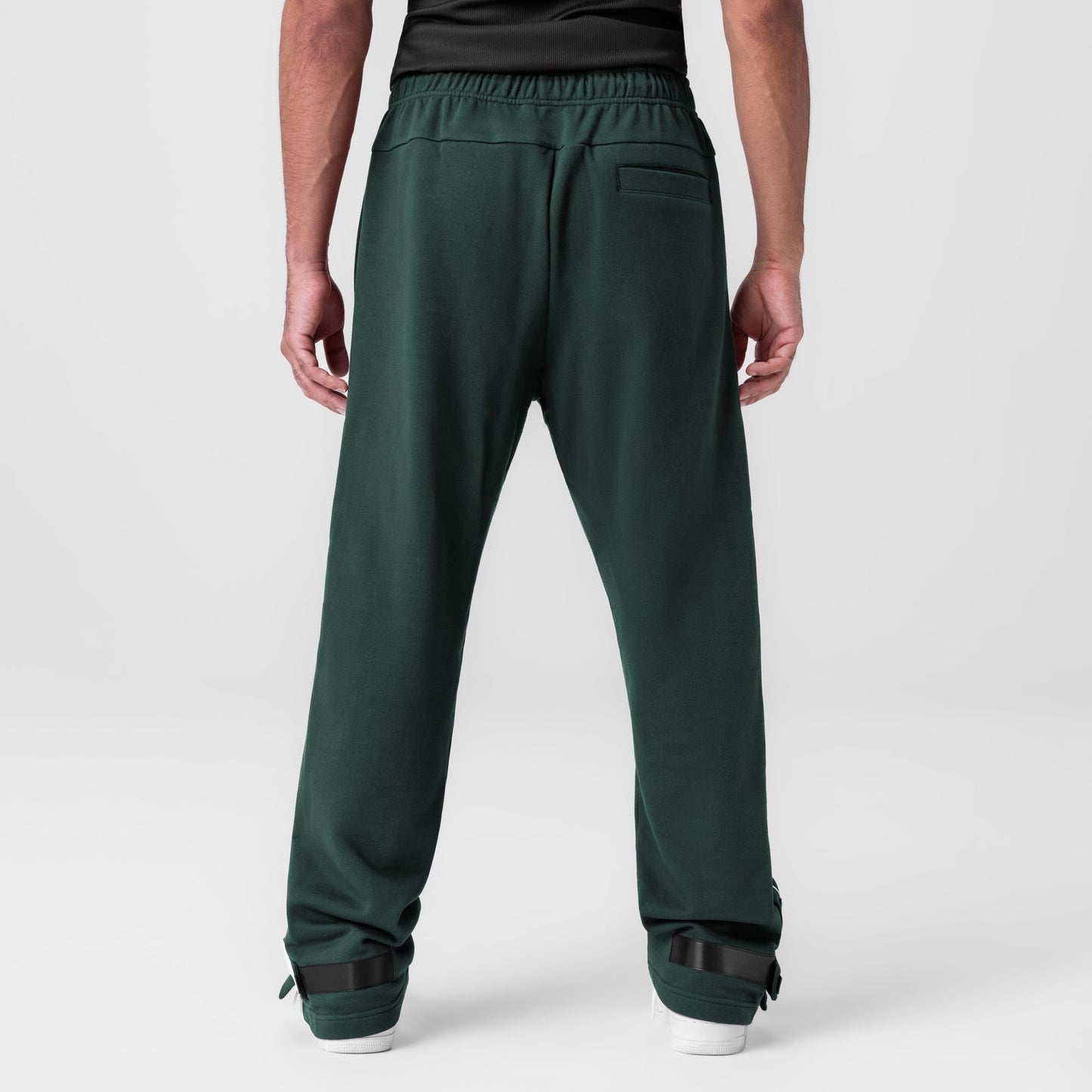 0998. Herringbone Terry Snap Button Sweats Forest Green | ASRV near me