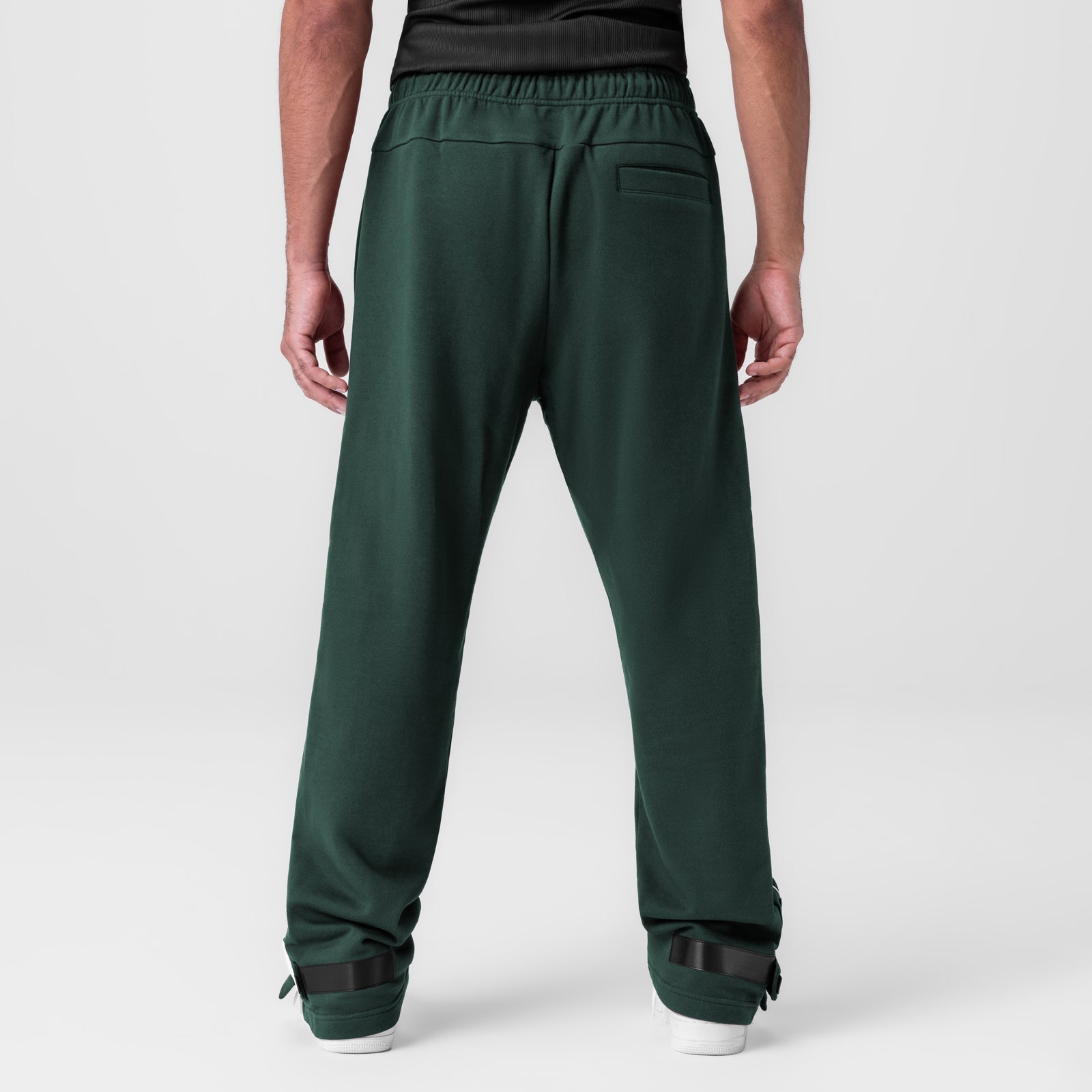 0998. Herringbone Terry Snap Button Sweats Forest Green | ASRV near me