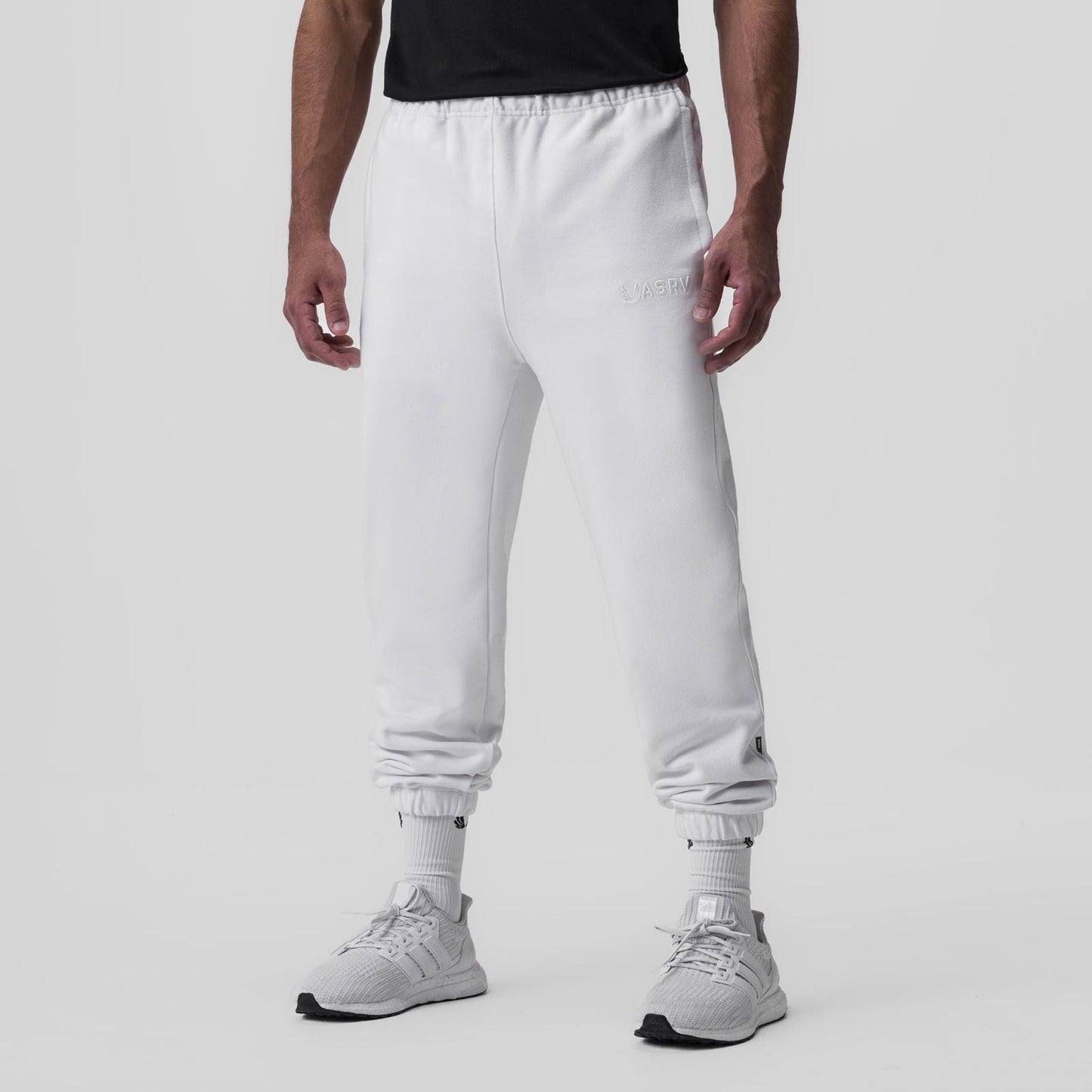 0655. Tech-Terry™ Oversized Sweats White | ASRV US