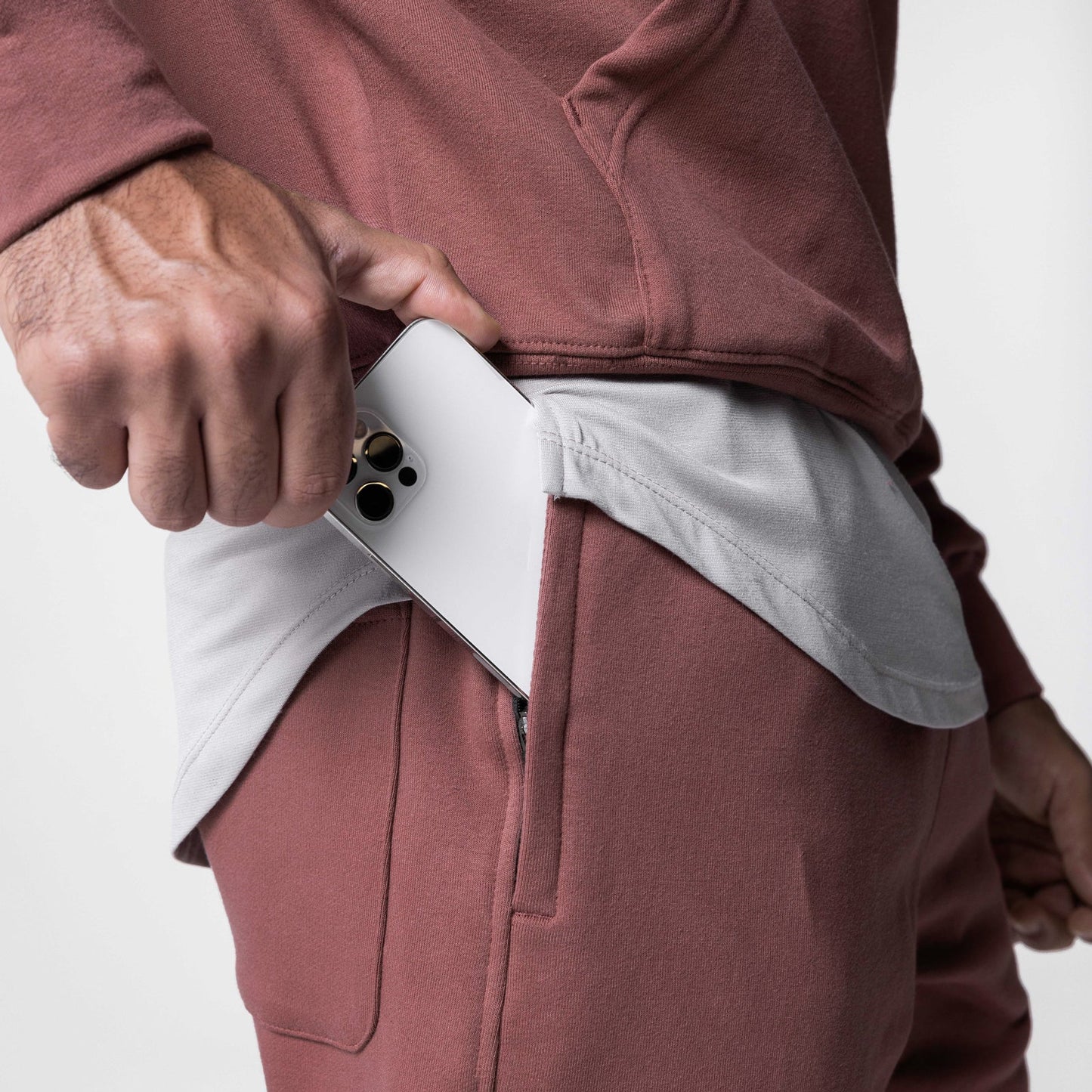 0655. Tech-Terry™ Oversized Sweats Red Earth | ASRV sale