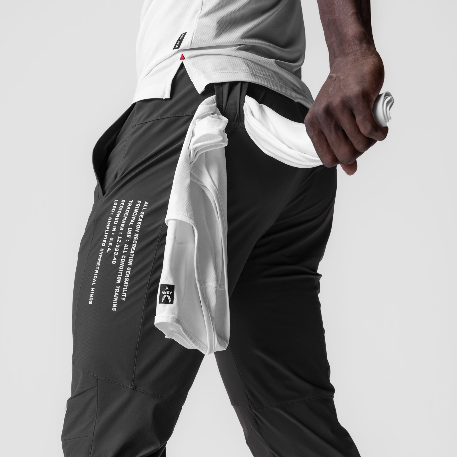 0959. Tetra-Lite® Moto Jogger Space Grey "Multi-Text" | ASRV Discount