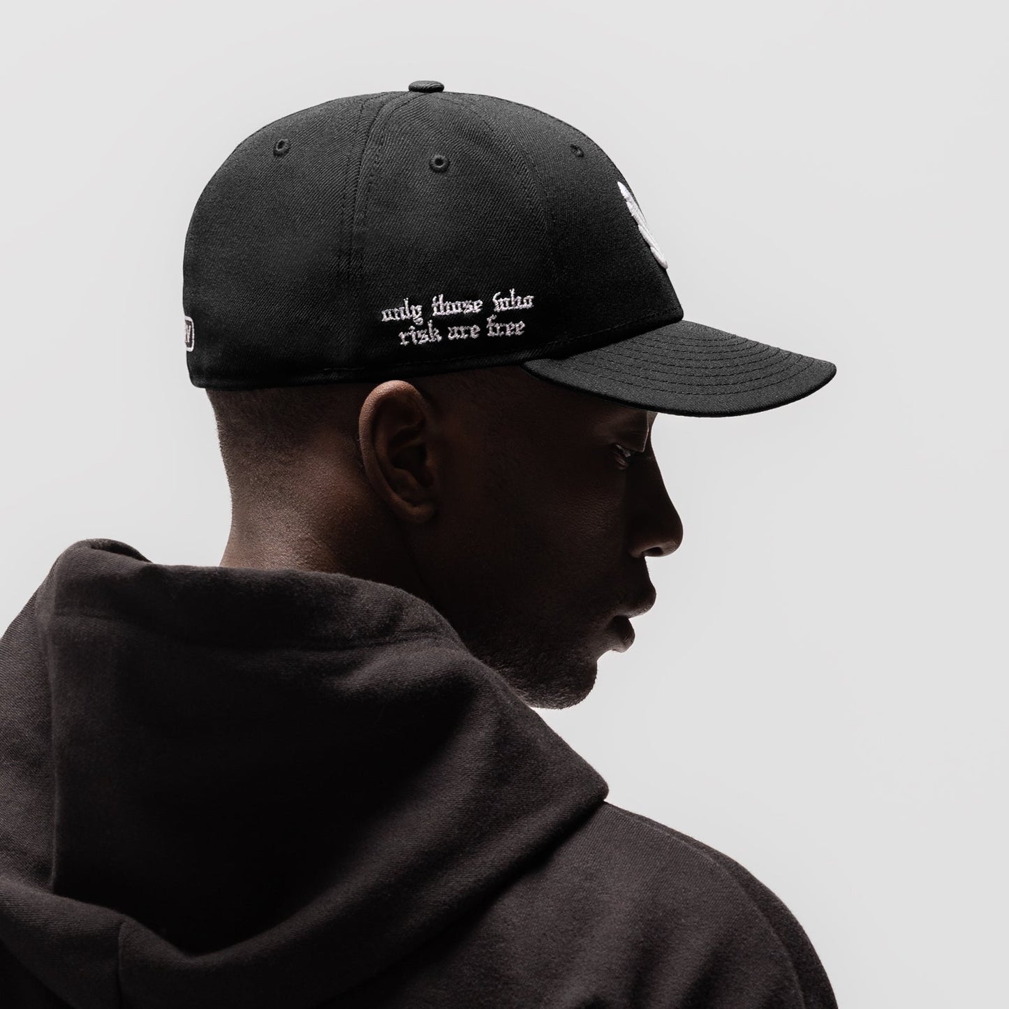 New Era® 59Fifty® Low Profile Hat Black/White "Wings" | ASRV for sale