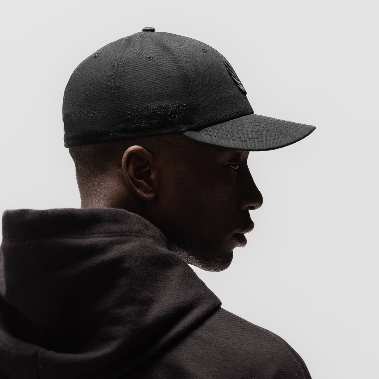 New Era® 59Fifty® Low Profile Hat Black/Black "Wings" | ASRV discount