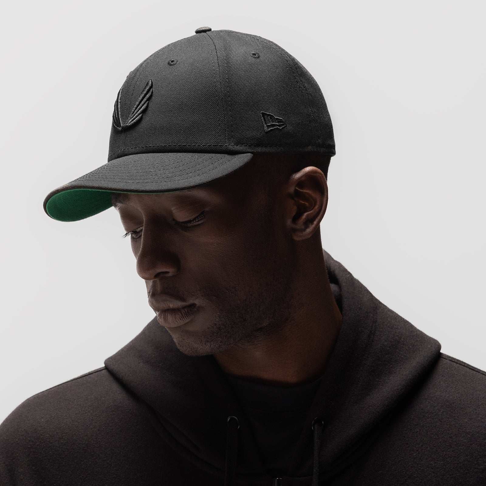 New Era® 59Fifty® Low Profile Hat Black/Black "Wings" | ASRV discount
