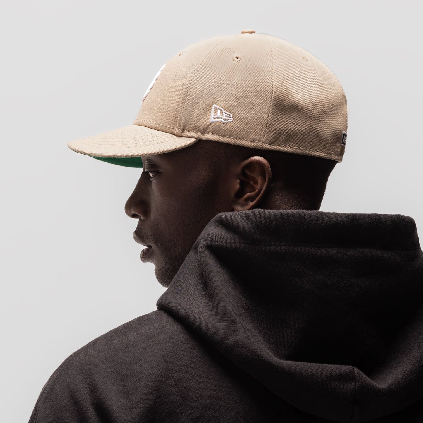 New Era® 59Fifty® Low Profile Hat Beige/White "Wings" | ASRV Discount