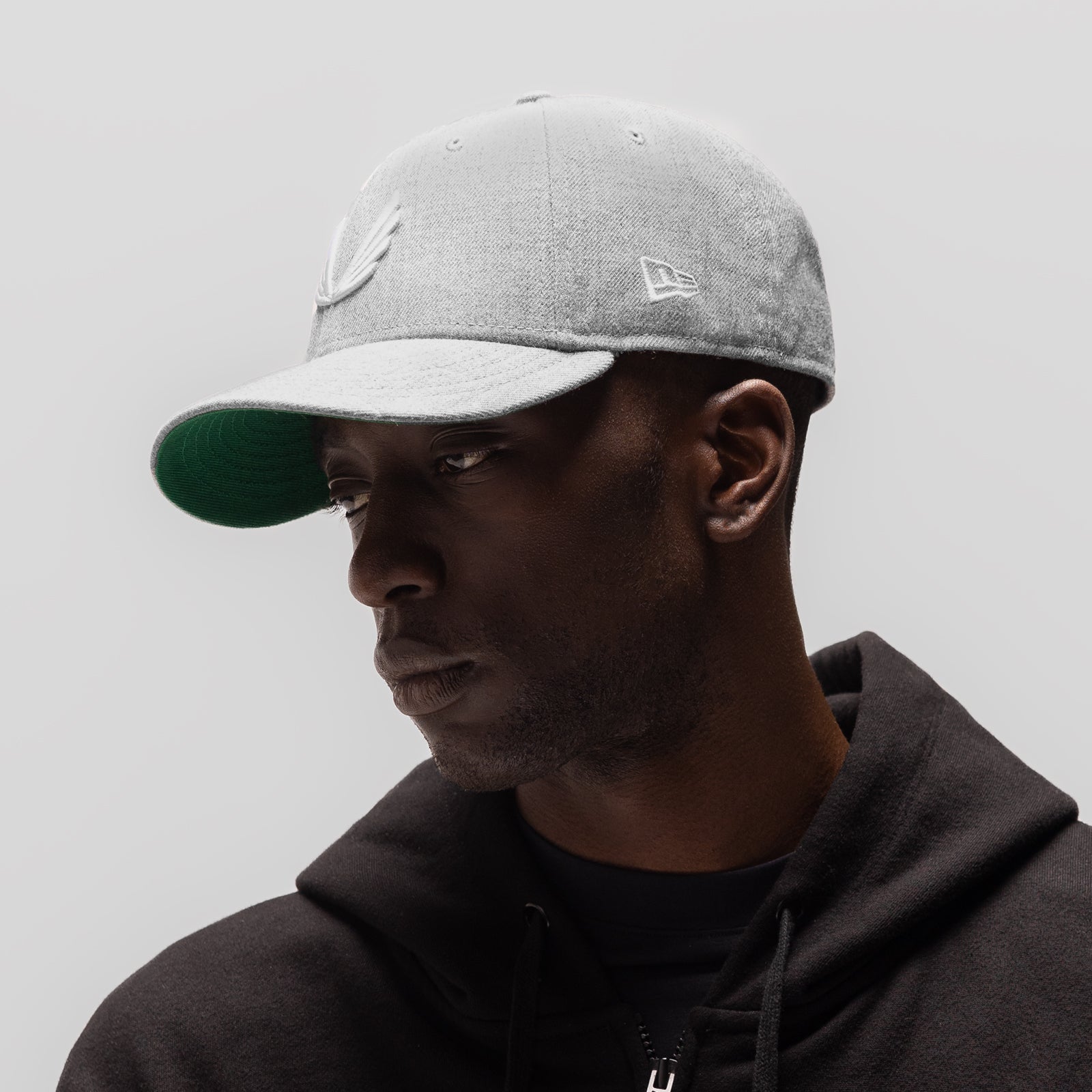 New Era® 59Fifty® Low Profile Hat Heather Grey/White "Wings" | ASRV near me