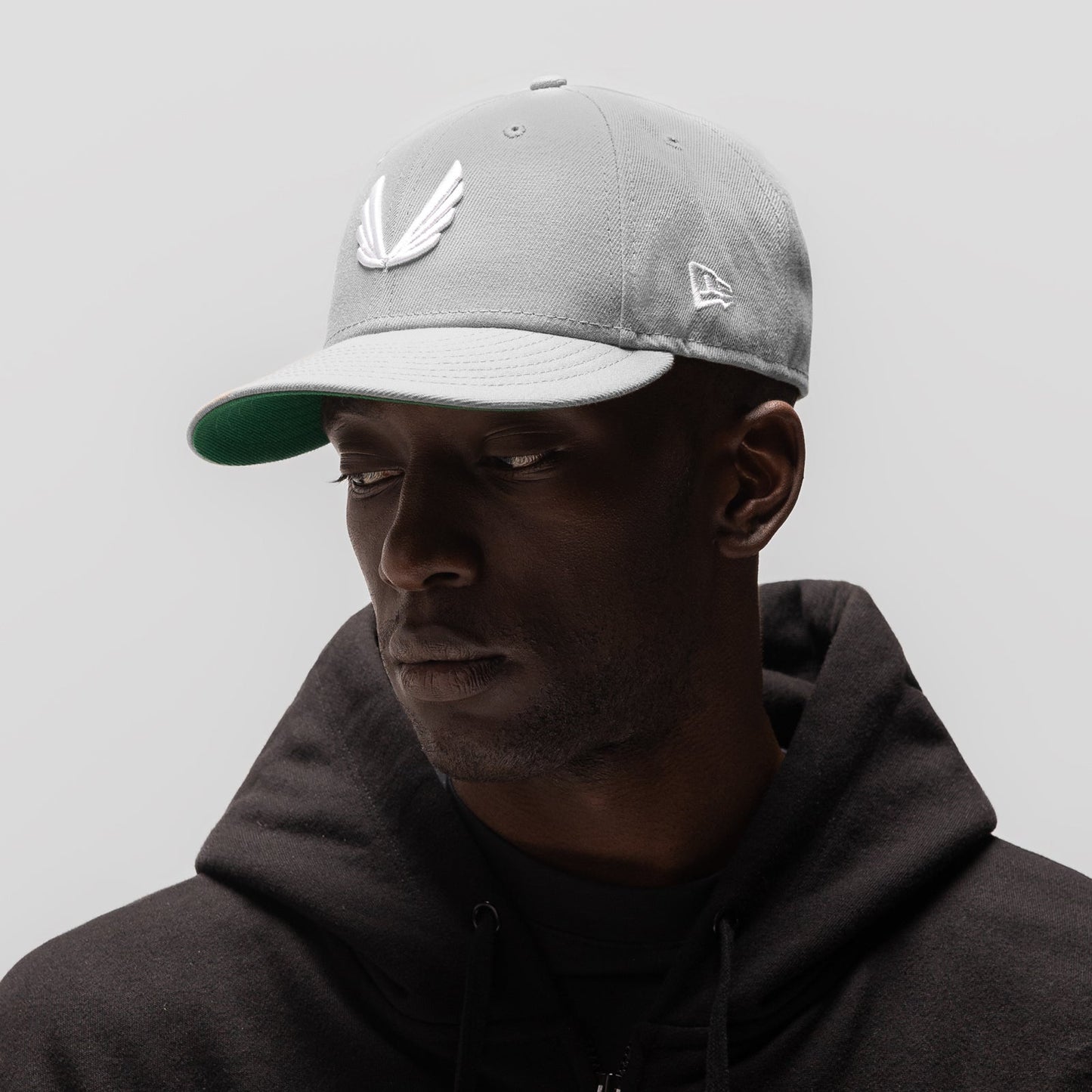 New Era® 59Fifty® Low Profile Hat Grey/White "Wings" | ASRV US