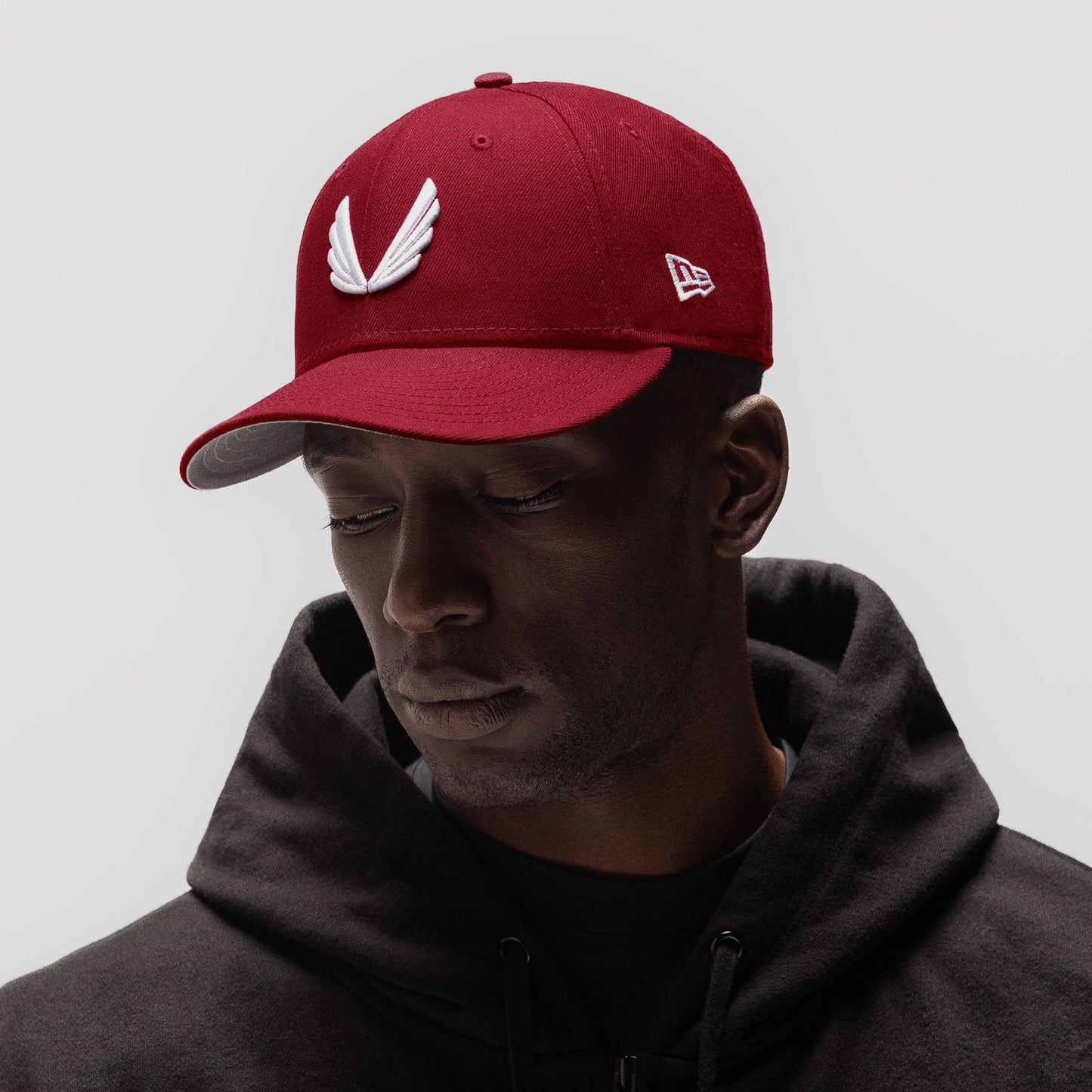 New Era® 59Fifty® Low Profile Hat Crimson/White "Wings" | ASRV sale