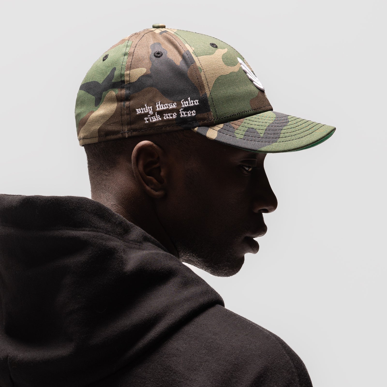 New Era® 59Fifty® Low Profile Hat Woodland Camo/White "Wings" | ASRV on sale