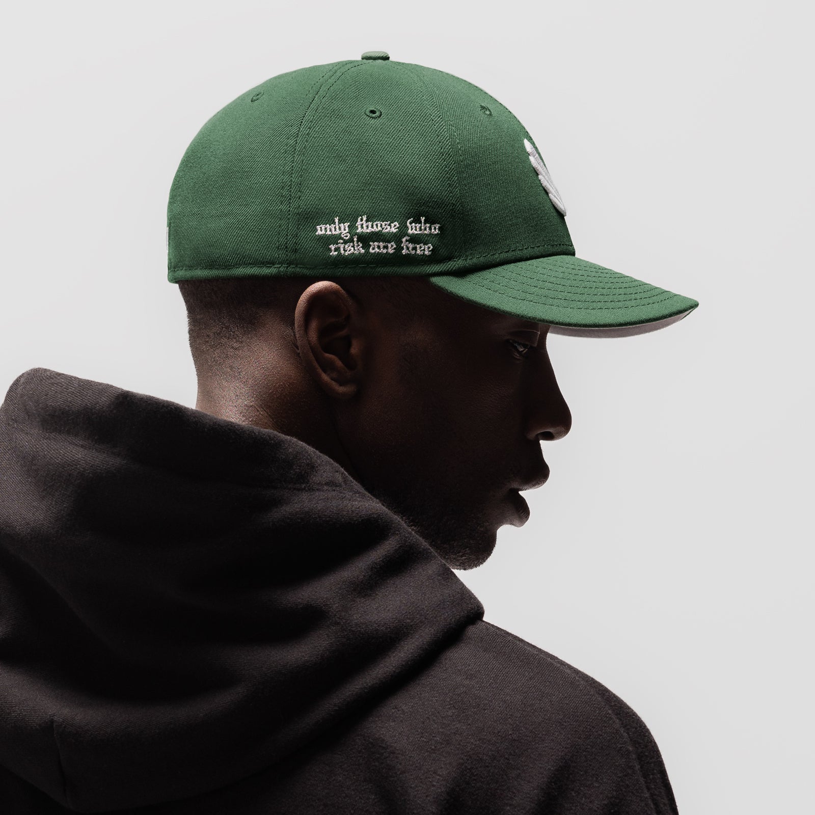 New Era® 59Fifty® Low Profile Hat Forest Green/White "Wings" | ASRV discount