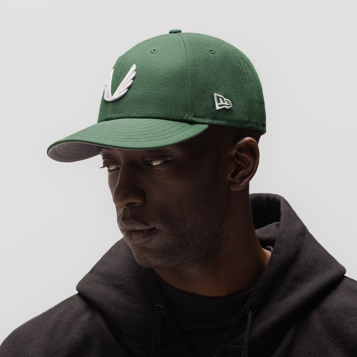 New Era® 59Fifty® Low Profile Hat Forest Green/White "Wings" | ASRV discount