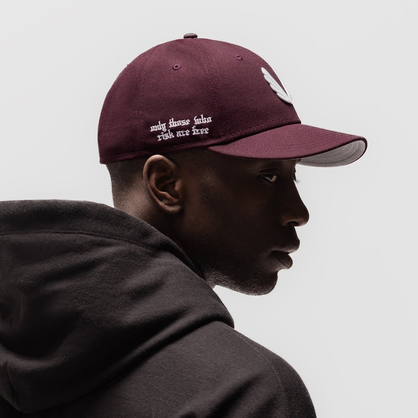 New Era® 59Fifty® Low Profile Hat Maroon/White "Wings" | ASRV Online