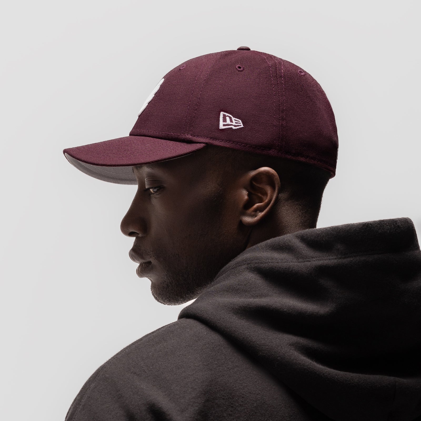 New Era® 59Fifty® Low Profile Hat Maroon/White "Wings" | ASRV Online